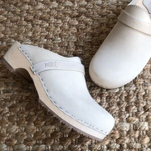 Sandgrens Handmade Swedish Classic Clog Mule. Tokyo. Nubuck. Size 39